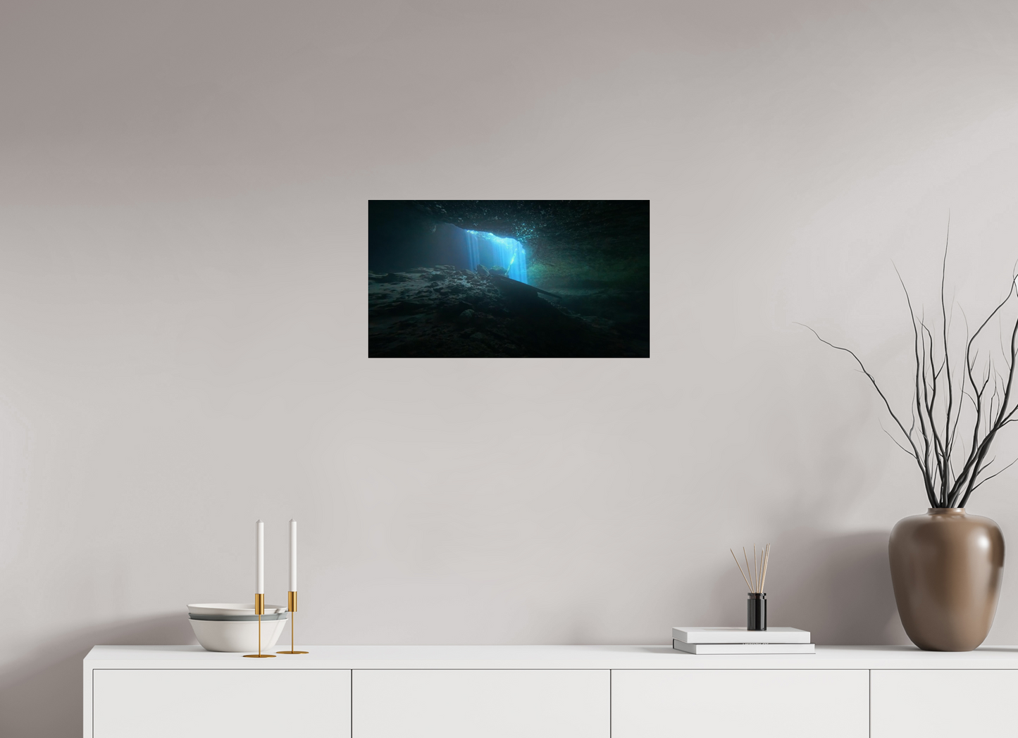 24 x 13.5″, Photo Print Under Acrylic Glass Paradise Sundance