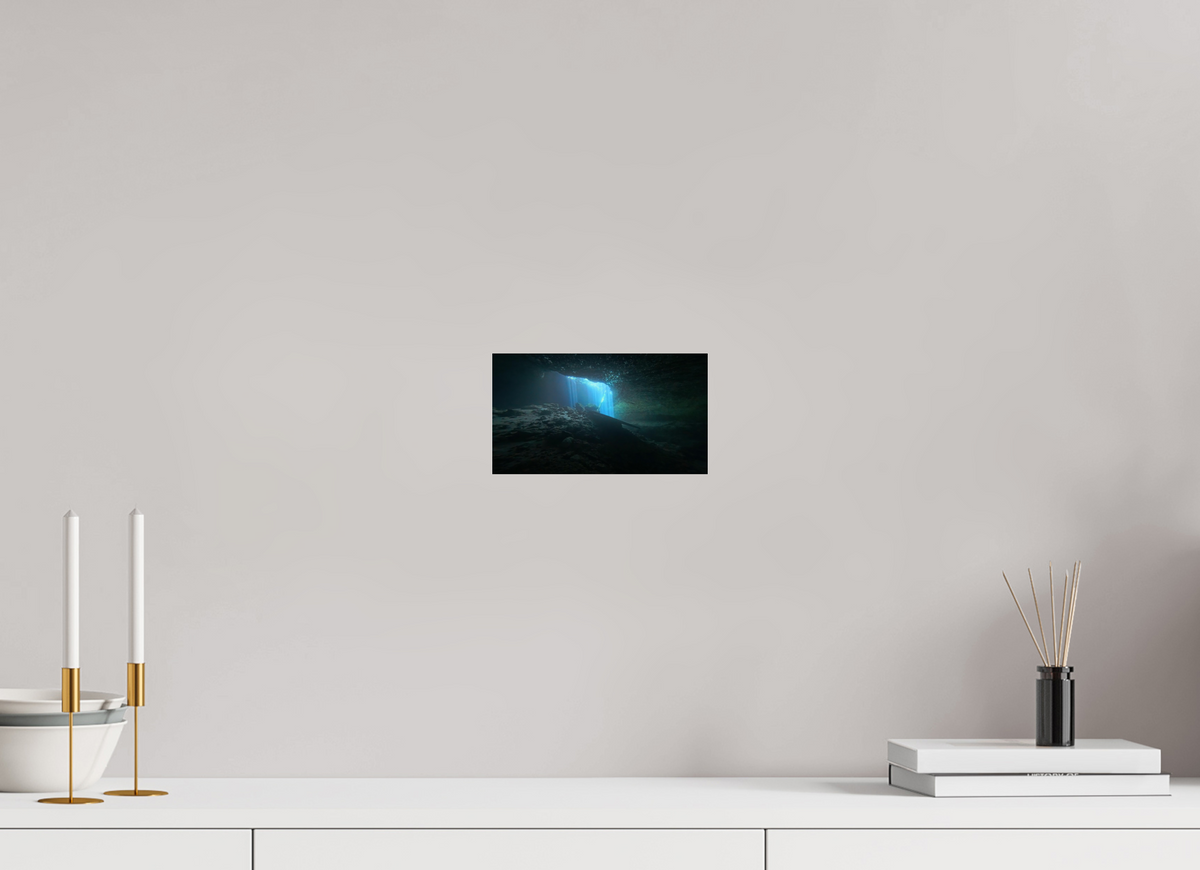 8 x 4.5″, Photo Print Under Acrylic Glass Paradise Sundance